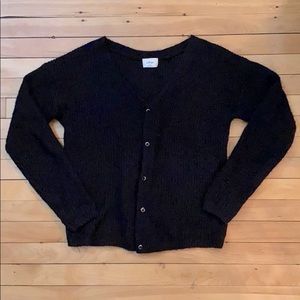 Wilfred (Aritzia) - Black cardigan♟